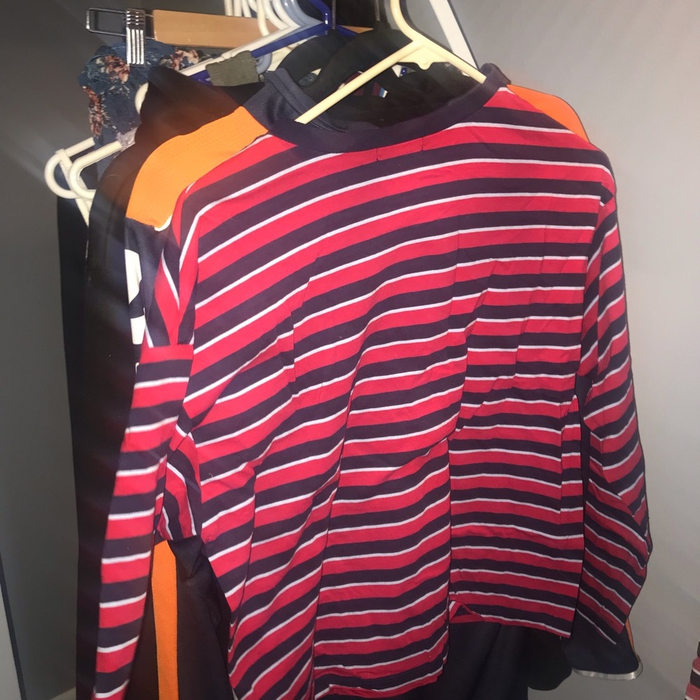 A long sleeve STRIPPED shirt!